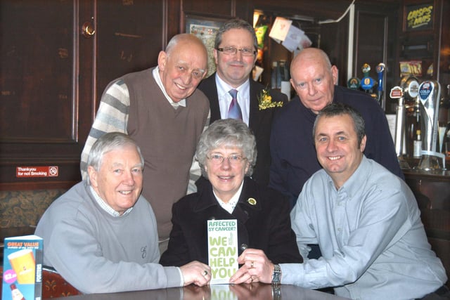 Regulars from the Wavendon raised more than £1,300 for the Macmillan Nurses Fund in 2009.