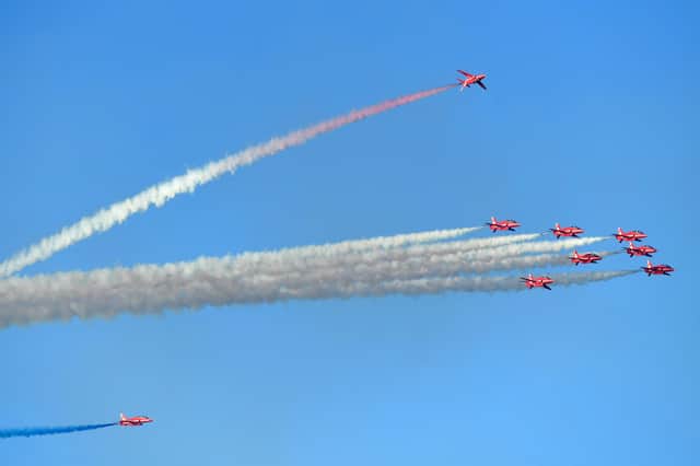 Where are flypasts happening across the North East this summer? Where to see the Red Arrows, memorial flights and more. (Photo by Jeff J Mitchell/Getty Images)