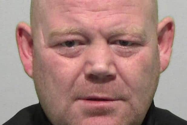 Colin Pearson has been jailed after he admitted attacking a police officer.