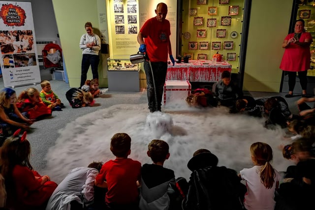 Half-term will begin with a bang at Sunderland Museum & Winter Gardens – quite literally – when Spooky Science Parties on Monday, October 23 will include amazing science demonstrations and spooky experiments with the Big Science UK organisation. The parties will be held at 2.30pm and will cost £4 – the parties are aimed at children four or over. Book here at sunderlandculture.org.uk