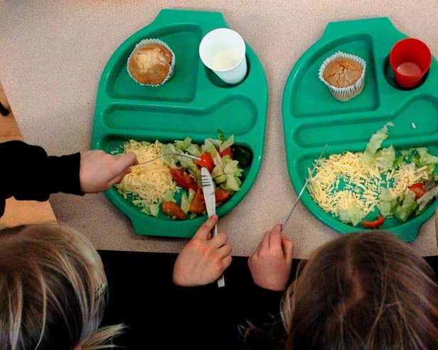 Record number receive free school meals.