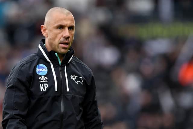 Kevin Phillips during his days as a coach at Derby County.