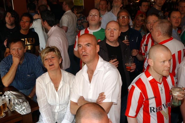Plenty of faces to recognise in this 2007 scene, the day Sunderland were promoted.