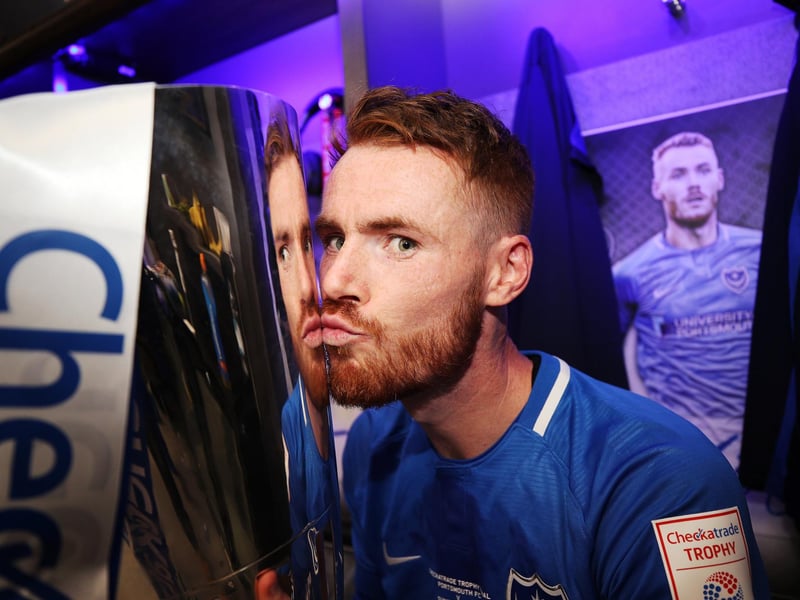 Pompey's skipper would relish liftin the silverware aloft, having been a key player in the triumph two years ago.