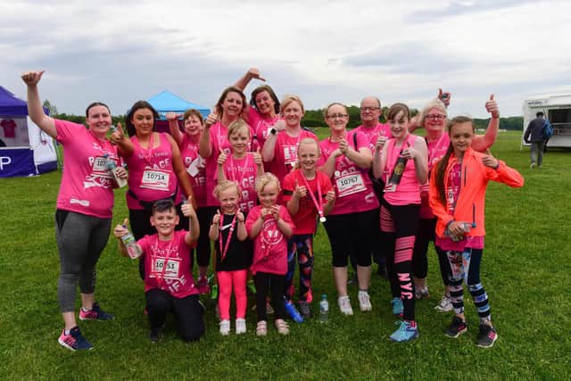 Runners in the 2019 Race for Life.