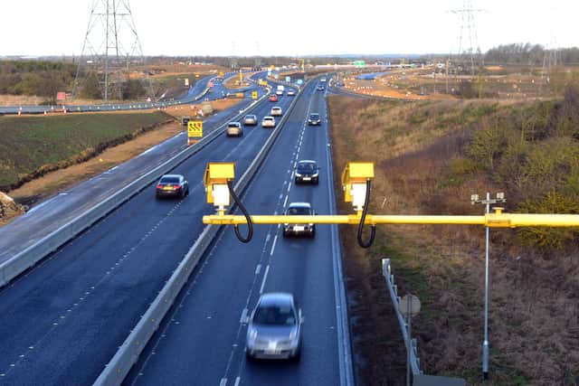 Average speed cameras on the A19, near Testo's roundabout, where motorists are being caught exceeding temporary limits.