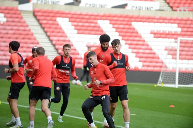 Sunderland AFC open training day at the Stadium of Light.