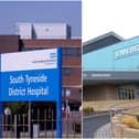 Rest areas are being set up at hospitals in South Shields and Sunderland as the NHS prepares for a peak in deaths caused by coronavirus.