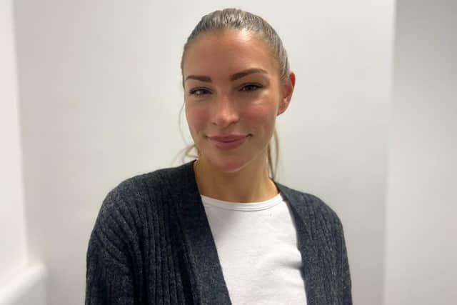 Former Love Island star and now documentary maker Zara McDermott has been visiting Sunderland College to speak with students about her latest production, Disordered Eating.