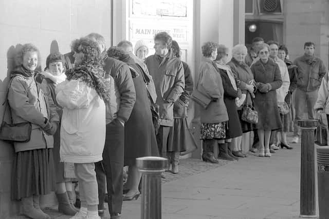 Wearsiders formed queues almost immediately when tickets for Nureyev went on sale in January 1991.