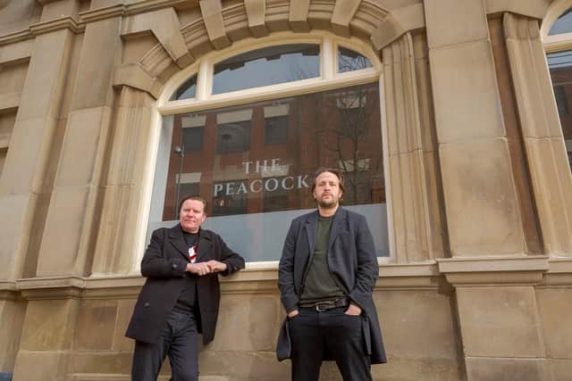 Pub owners Barry Hyde and Dan Donnelly from The Peacock in Sunderland Picture: DAVID WOOD