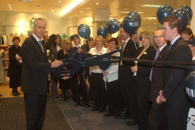 Back to 2004 when Mick McCarthy cut the ribbon to open Primark's shop in Sunderland.