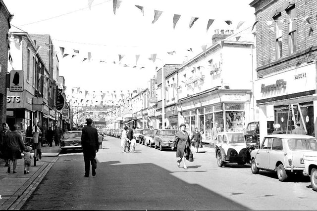 Blandford Street gets ready to welcome the world for the 1966 tournament. Picture: Bill Hawkins.