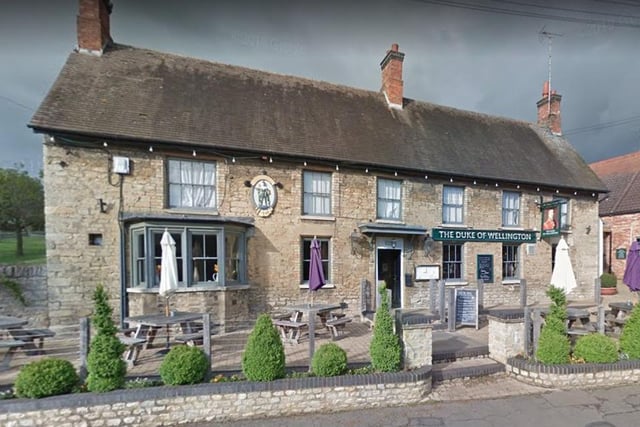 Lesley Richardson nominated village pub, The Duke of Wellington.