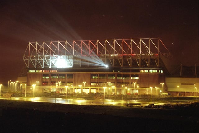 The Stadium of Light in 1997. It's a favourite view with Anita Armstrong.