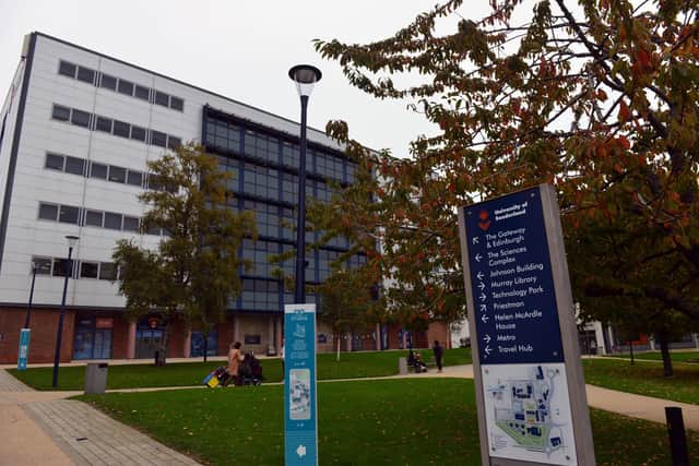 University of Sunderland's city campus at Chester Road.