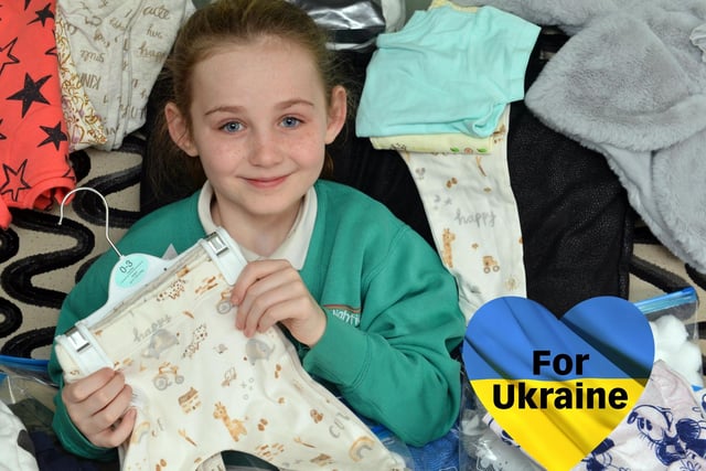 4 What a selfless act
 Nine-year-old schoolgirl Kaiya Lowery used her Christmas money to buy supplies to help refugees fleeing war-torn Ukraine.