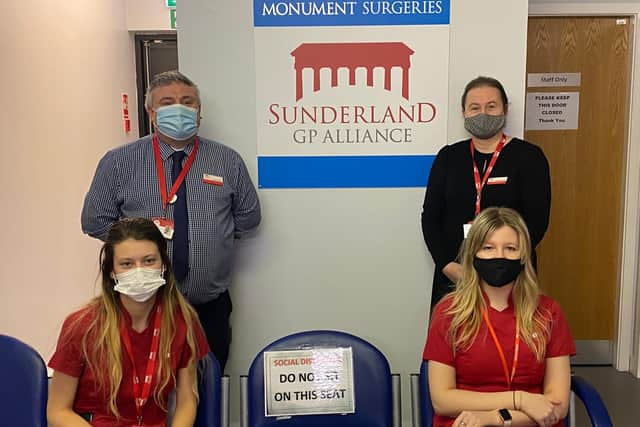 Sunderland GP Alliance has given Barmston Medical Centre, Pennywell Medical Centre and The Galleries Health Centre a new title of Monument Surgeries.