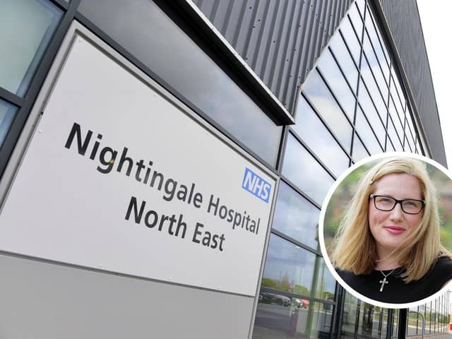Emma Lewell-Buck, MP for South Shields, said her "straightforward simple questions" about the costs, locations and use of the hospitals have been ignored by ministers.