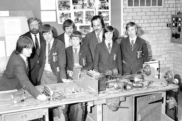 A Thornhill School technology class in 1974. Which skills from these lessons do you still use today? Photo: Bill Hawkins.