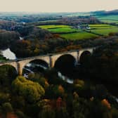 The stunning drone footage has been shared by Sunderland City Council