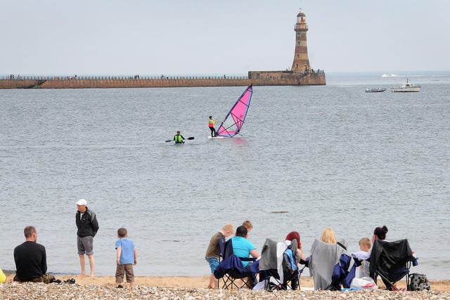 What could be better than Roker beach on a Bank Holiday Monday.