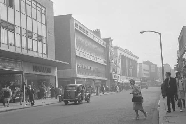 Shopping in Sunderland in the 1960s.