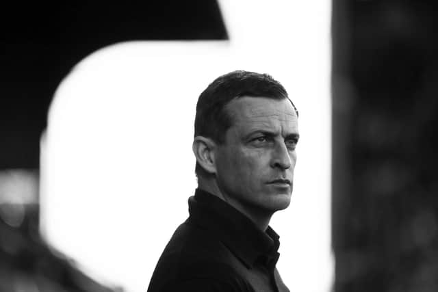 PORTSMOUTH, ENGLAND - MAY 16: Sunderland Manager Jack Ross looks on prior to the Sky Bet League One Play-Off Second Leg match between Portsmouth and Sunderland at Fratton Park on May 16, 2019 in Portsmouth, United Kingdom. (Photo by Bryn Lennon/Getty Images)