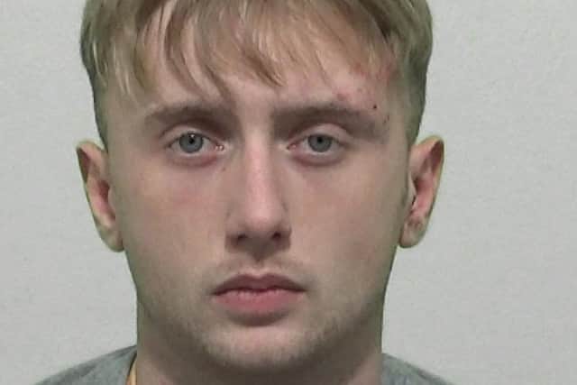James Waddell's police mugshot.