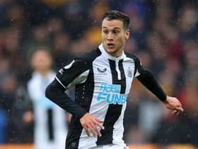 Newcastle United defender Javi Manquillo (Photo by Catherine Ivill/Getty Images)
