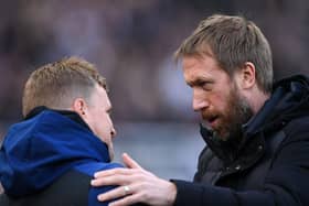 Eddie Howe and Graham Potter have been tipped to be Gareth Southgate's replacement as England manager (Photo by Stu Forster/Getty Images)
