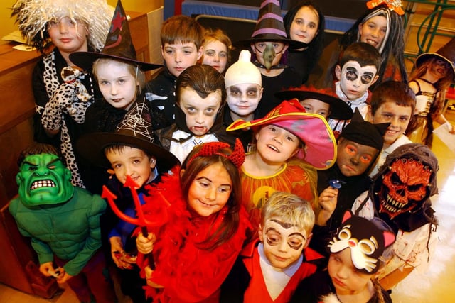 Were you at this Halloween party at St Benet's RC Primary School in 2003?