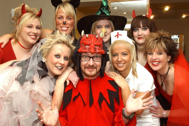 Chef stylist Ian Dobie was devilishly good at the Saks party in Holmeside in 2003 but who else do you recognise?