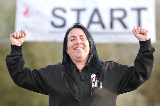 Run to Respect 5k organiser Claire Douglas at Silksworth Sports Complex.