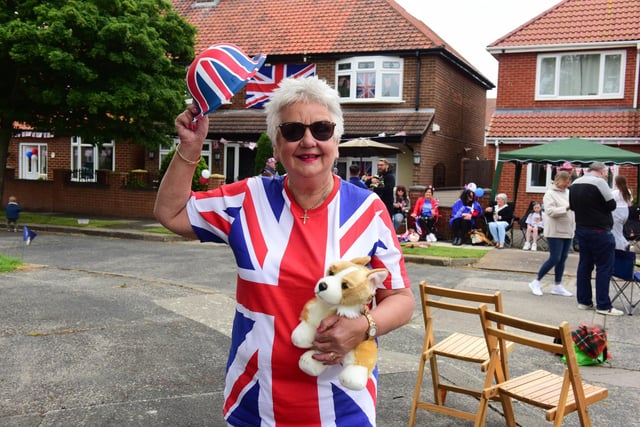 Glynis Walker with one of Her Majesty's favourite pets