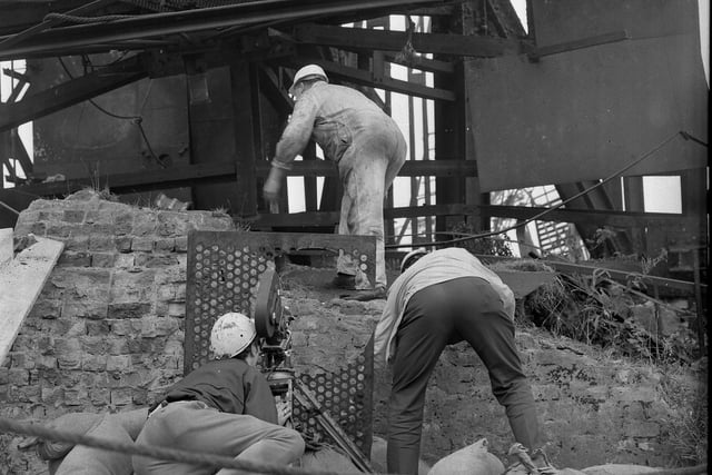 Waldridge pit was blown up in 1969 for a  BBC TV series called Germinal - all about life in a French pit village. The TV team needed a pit blown up for the last episode and Waldridge was chosen as it was derelict at that time.