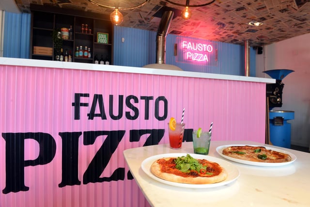 Enjoy pizzas with a view at Fausto Pizza based at Fausto Coffee in Roker. Hand stretched, wood-fired pizzas are available Tuesday to Saturday from 4pm to 10pm.