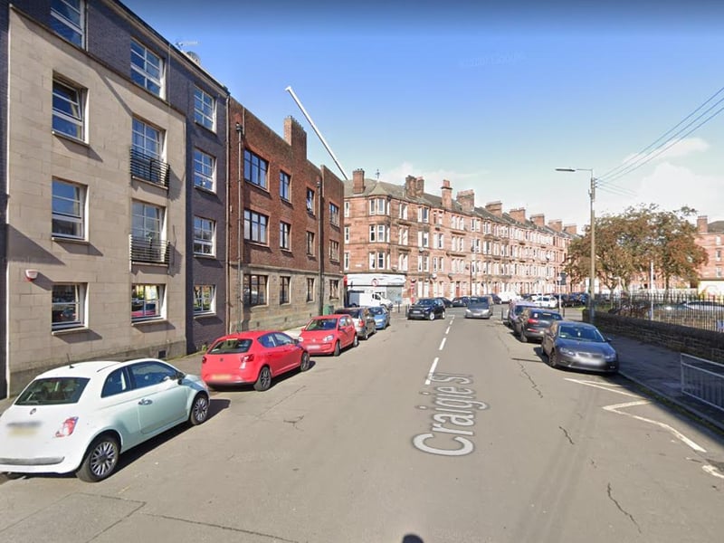 Govanhill West recorded 14 new coronavirus cases in the last seven days. This area has a population of 5,793 people.