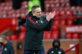 Manchester United boss Ralf Rangnick (Photo by Alex Livesey/Getty Images)