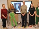 Members of the Celebrate Different Collective, from left, Laura Clark, Georgie Donkin, Anya Devonport and Emily Findlay and Jennie Lambert, public engagement and learning manager at Sunderland Museums and Heritage Service.