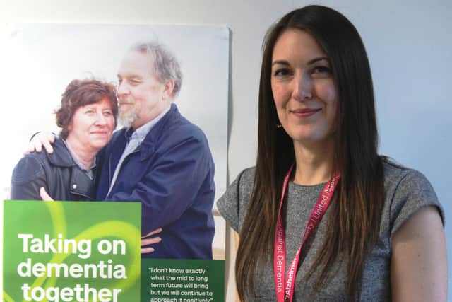 Danielle Cooper, area manager for the Alzheimer’s Society in Sunderland.