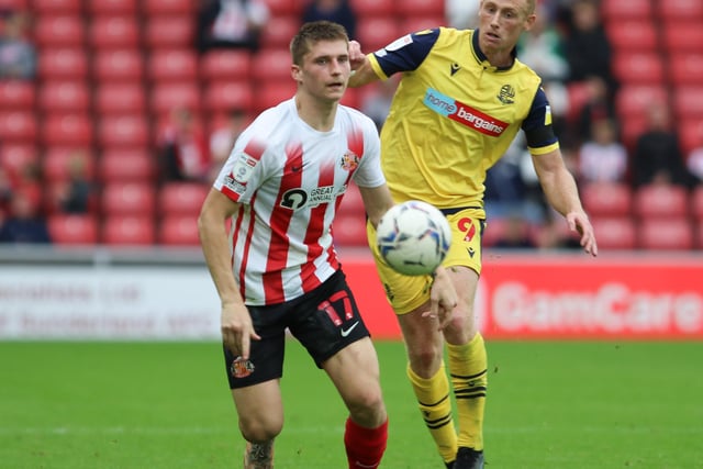 The signing of Cirkin was seenas something of a coup for Sunderland with the former Tottenham Hotspur man seen to have a great future ahead of him. And he could be one of those players to make the club real investment in Football Manager 2022 with an £8m valuation. Picture by MARTIN SWINNEY