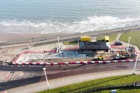 A bird's eye view of transformation works at Blacks Corner