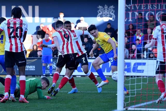 Sunderland couldn't capitalise on some good chances at Sincil Bank