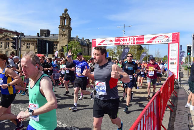 Sunderland City Runs half marathon this morning.