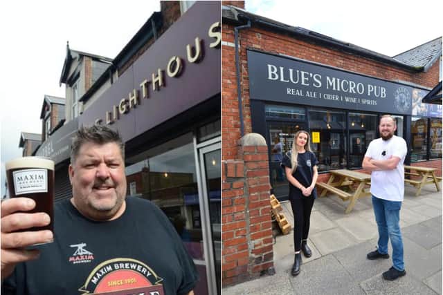 The Lighthouse and Blue's Micro Pub have been included in the CAMRA Good Beer Guide 2022.