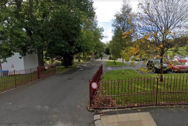 The van had been located in the main car park of Barnes Park throughout the latest Covid lockdown. Photo: Google Maps.