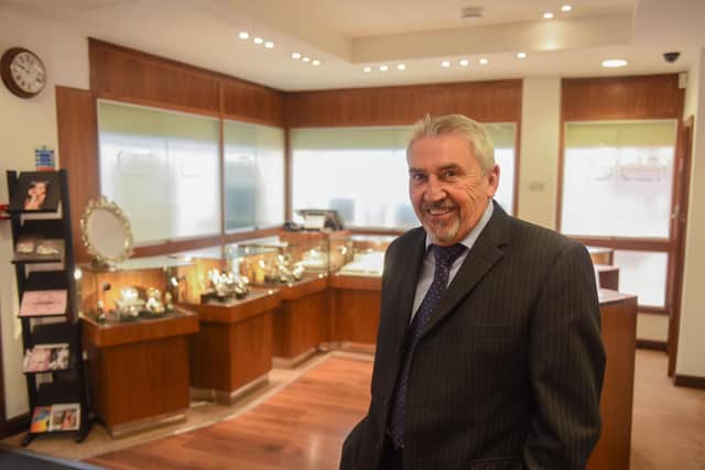 Harry Collinson of Collinson Jewellers, Crowtree Road, has traded in the city for almost 40 years