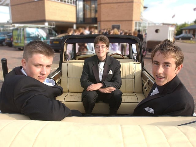 The Houghton Kepier prom in 2006 at the Riverside Stadium, Chester-le-Street. Remember this?