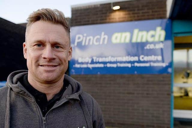 Owner of Pinch-an-inch gym, Darren Tyrie